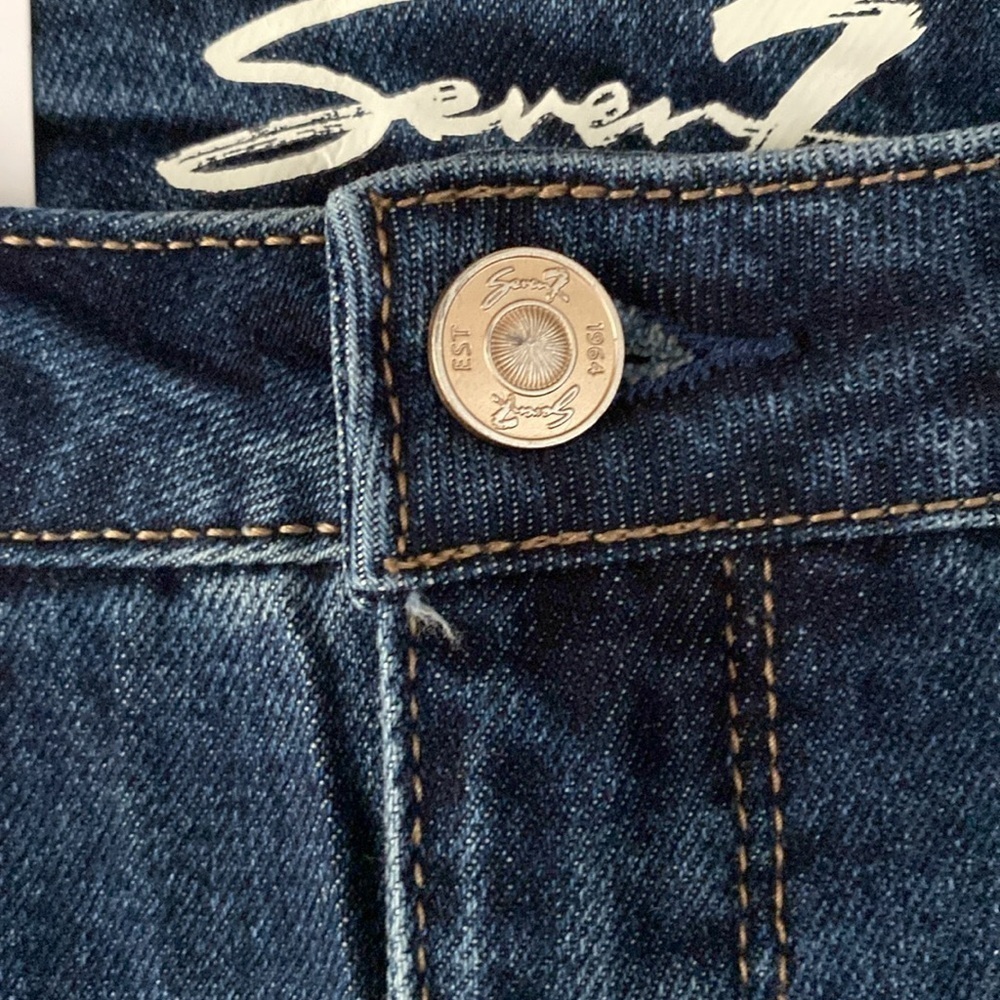Seven7 Slim Straight Jeans Size 10 NWT - Picture 4 of 11